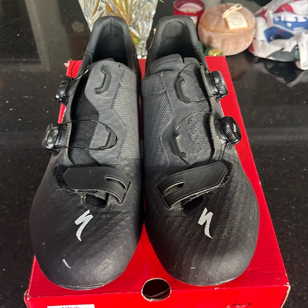 Men’s Specialized S works carbon road shoe size 45